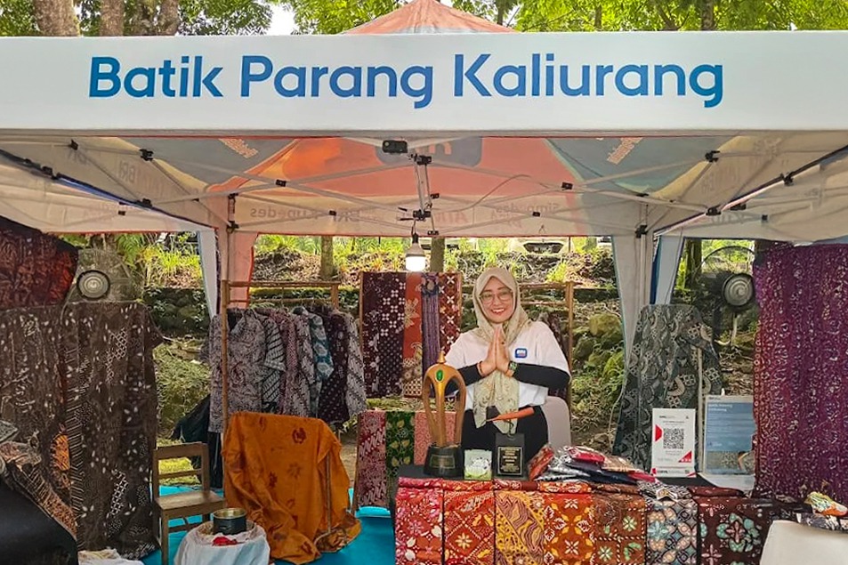 BRI dan UMKM Lokal Bersinergi, Batik Parang Kaliurang Tampil sebagai Produk Unggulan