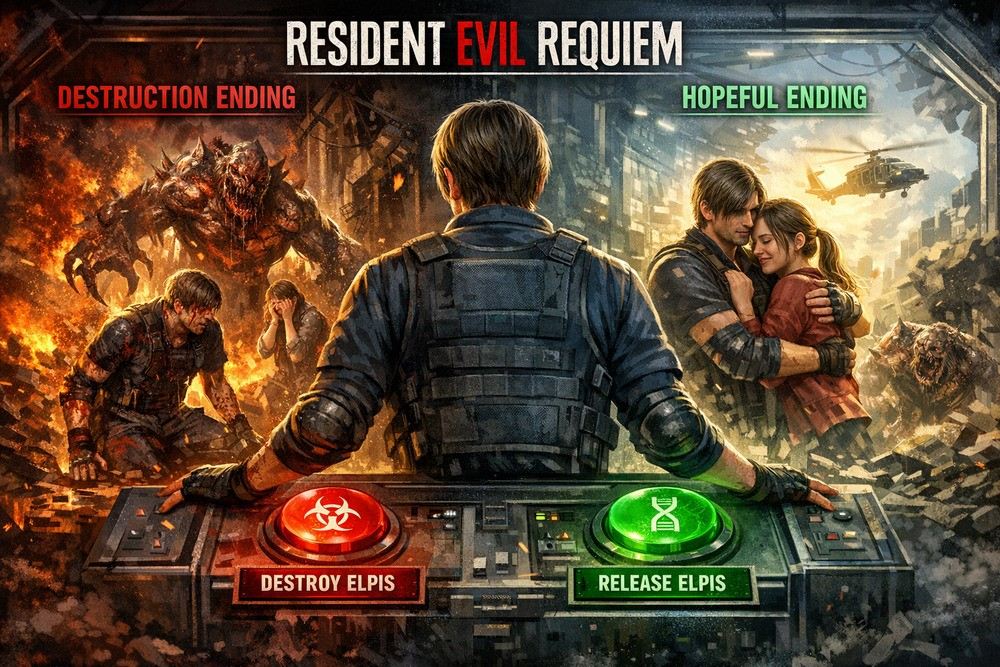 Nasib Leon Ditentukan Pemain! Ending Resident Evil Requiem Viral di Media Sosial