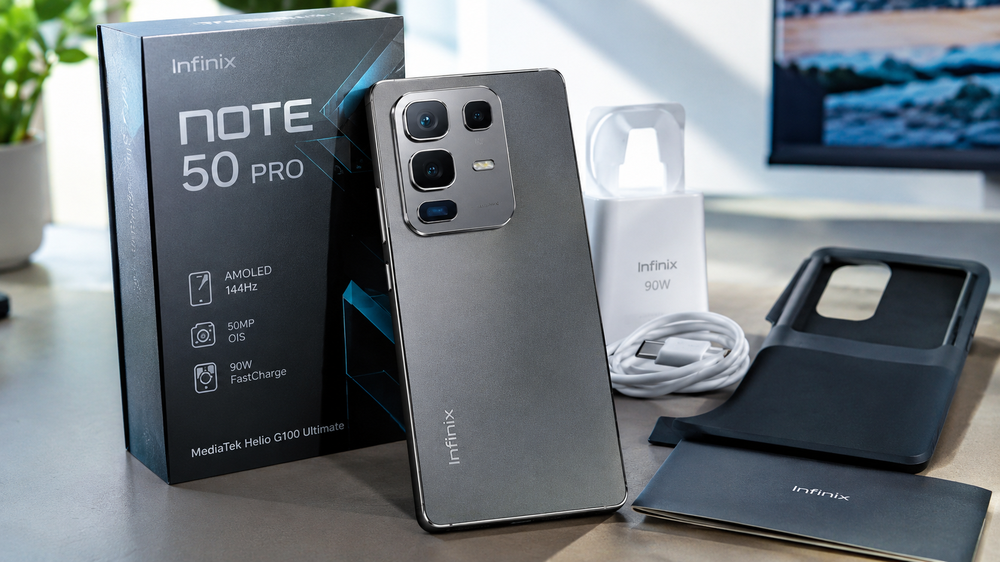 Spesifikasi Infinix Note 50 Pro, Andalkan Layar AMOLED dan Helio G100 Ultimate