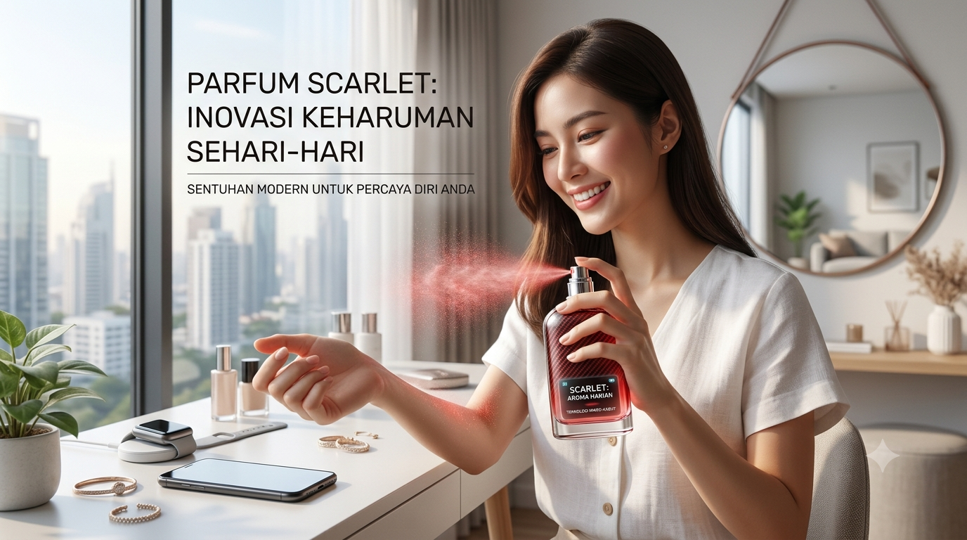 Dobrak Tren Wewangian Lokal, Parfum Scarlet Curi Perhatian Publik