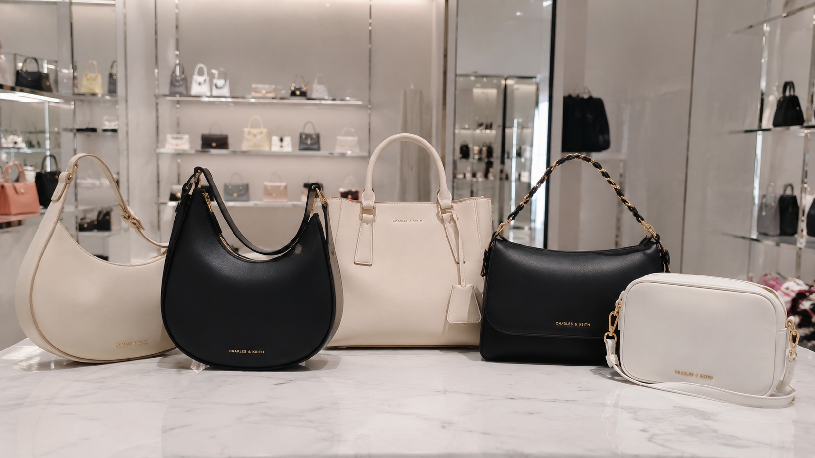 Tas Wanita Kekinian 2026, CHARLES & KEITH Punya Banyak Model Stylish