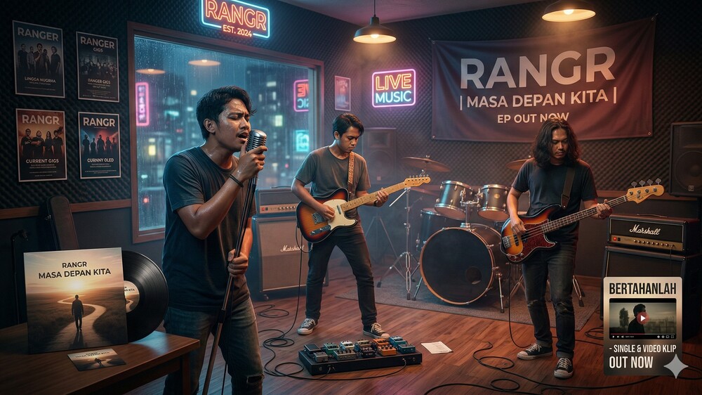 EP Baru RANGR Viral! 'Bertahanlah' Disebut Lagu Penyemangat di Tengah Mental Breakdown