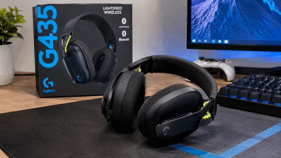 Logitech G435 Wireless, Headset Gaming Ringan dengan Koneksi Bluetooth dan LIGHTSPEED
