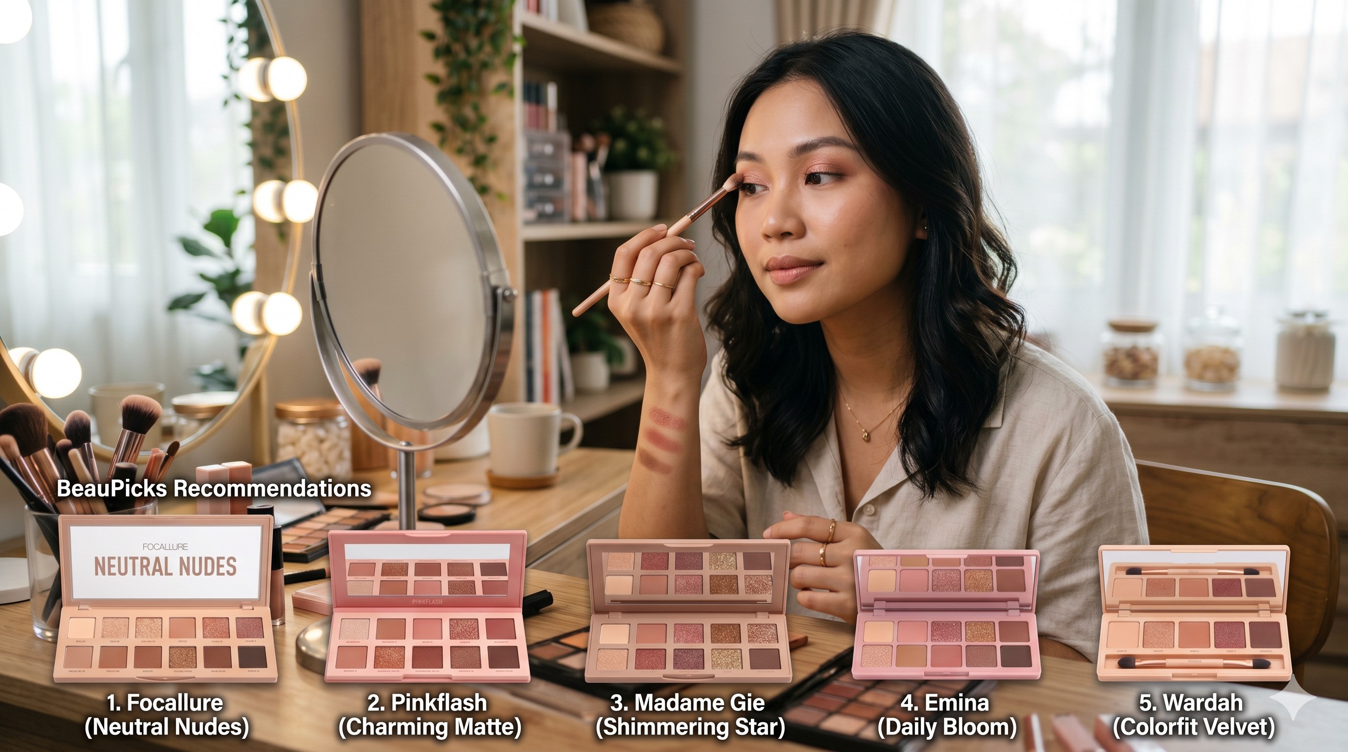 Siapa Bilang Cantik Harus Mahal? Intip 5 Palet Eyeshadow 