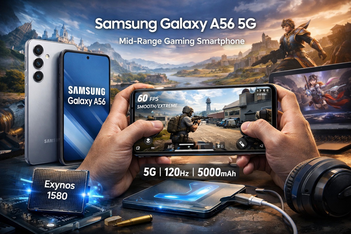 Bukan Flagship, Tapi Cukup Ngebut: Samsung Galaxy A56 5G Diuji Buat Gamer Kelas Menengah