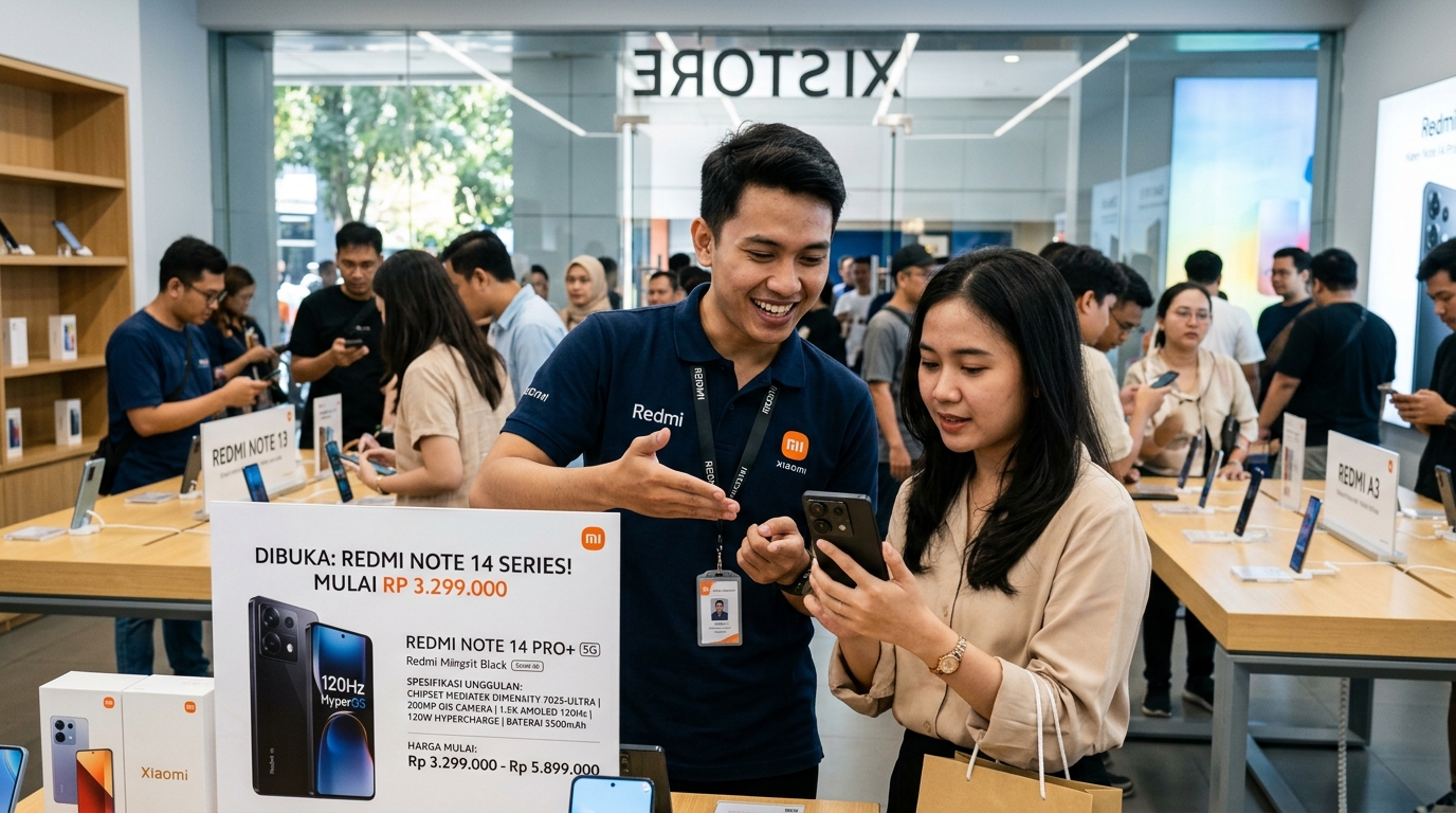 Mengapa Seri HP Redmi Tetap Menguasai Pasar Pasar Entry-Level hingga Mid-Range?