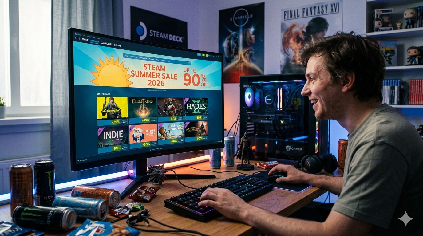 Dompet Menjerit, Library Menjerit: Steam Summer Sale 2026 Siap Bantai Tabungan Anda!