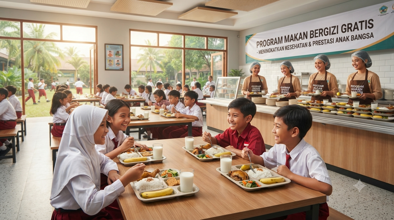 Menjaga Masa Depan Bangsa: Program Makan Bergizi Gratis Terus Berlanjut