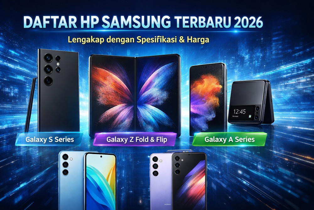 Daftar HP Samsung Terbaru 2026 dan Harga Resmi di Indonesia