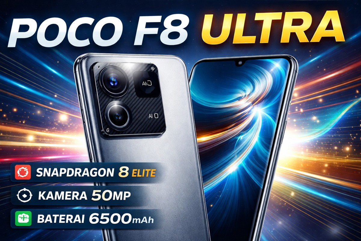 POCO F8 Ultra Hadir dengan Desain Premium dan Performa Ekstrem