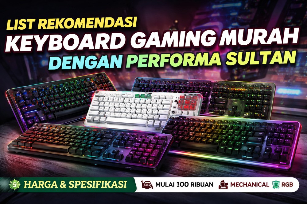 Pilihan Keyboard Gaming Budget Murah dengan Performa Premium