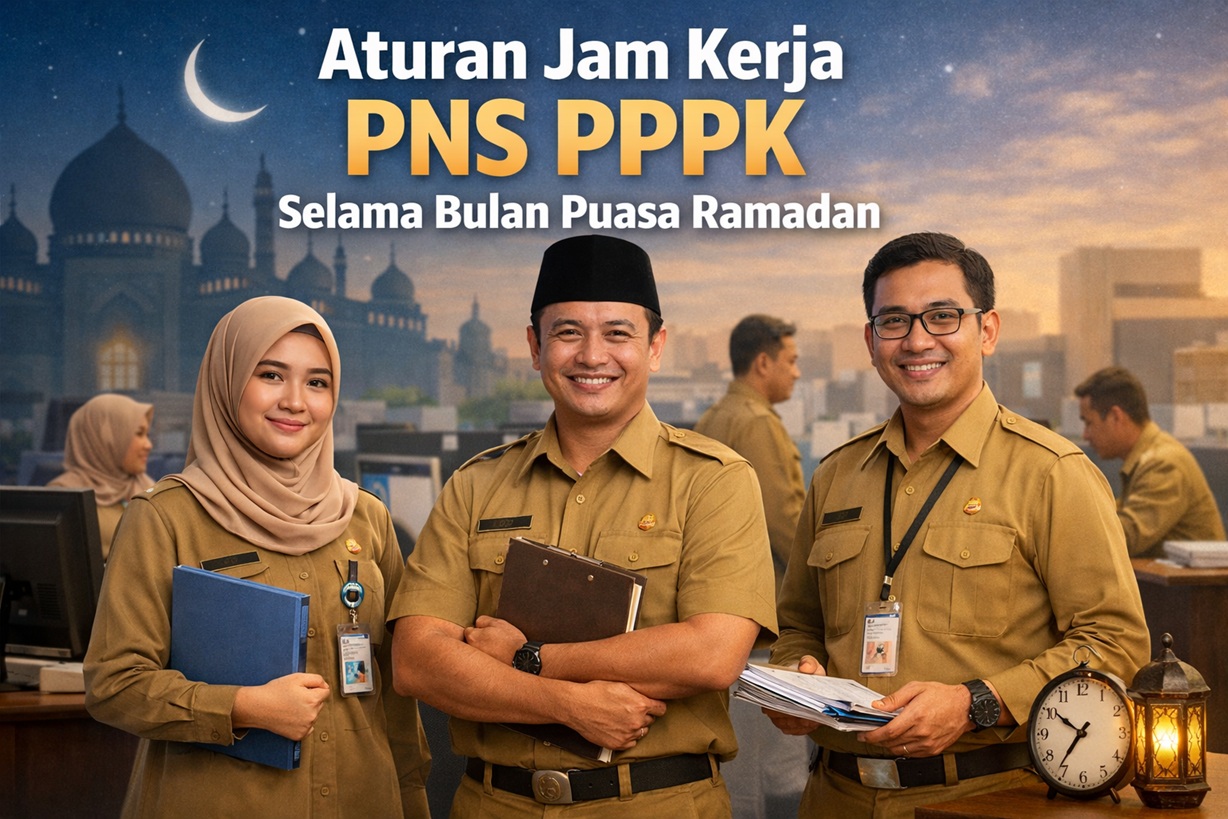 Sah! Inilah Aturan Jam Kerja PNS PPPK Selama Bulan Puasa Ramadan