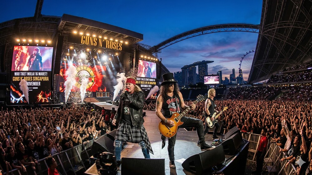 Nostalgia Lagu Hits, Guns N' Roses Gelar Konser di Singapura November