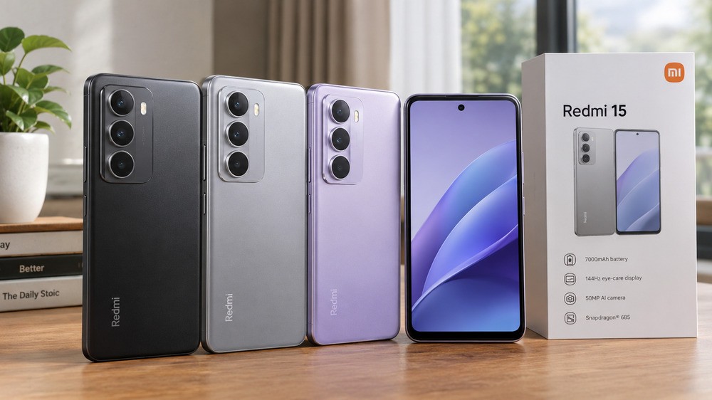 Xiaomi Redmi 15 Hadir dengan Baterai 7.000 mAh dan Layar 144 Hz, Ini Harga serta Spesifikasinya