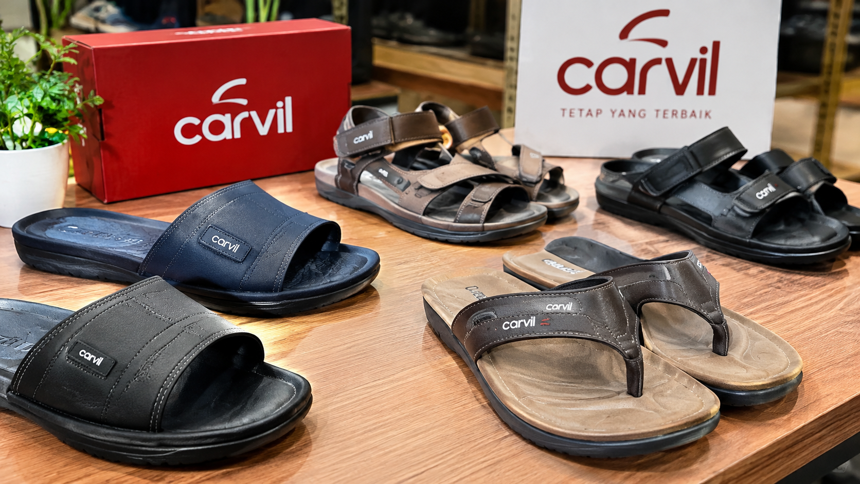 Sandal Carvil Jadi Pilihan Praktis, Ini Harga dan Spesifikasinya