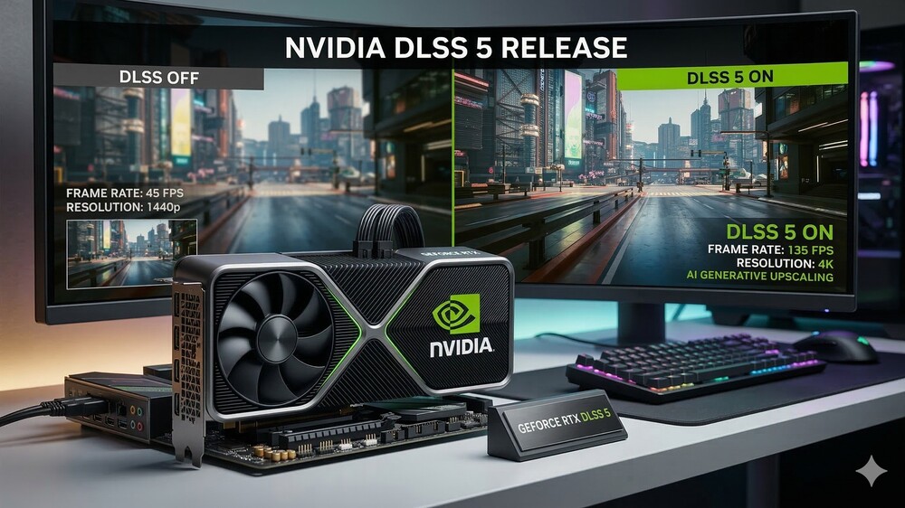 Gebrakan NVIDIA Melalui DLSS 5: Kualitas Resolusi Makin Nyata Tanpa Kompromi