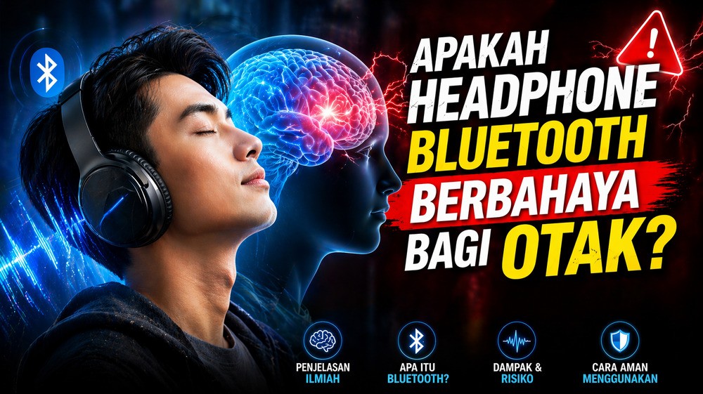 Fakta atau Mitos: Dampak Headphone Bluetooth terhadap Kesehatan Otak