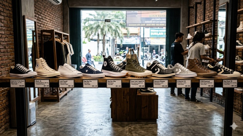 Siap Tampil Beda? Cek 10 Koleksi Converse Pria Paling Gahar Tahun Ini!