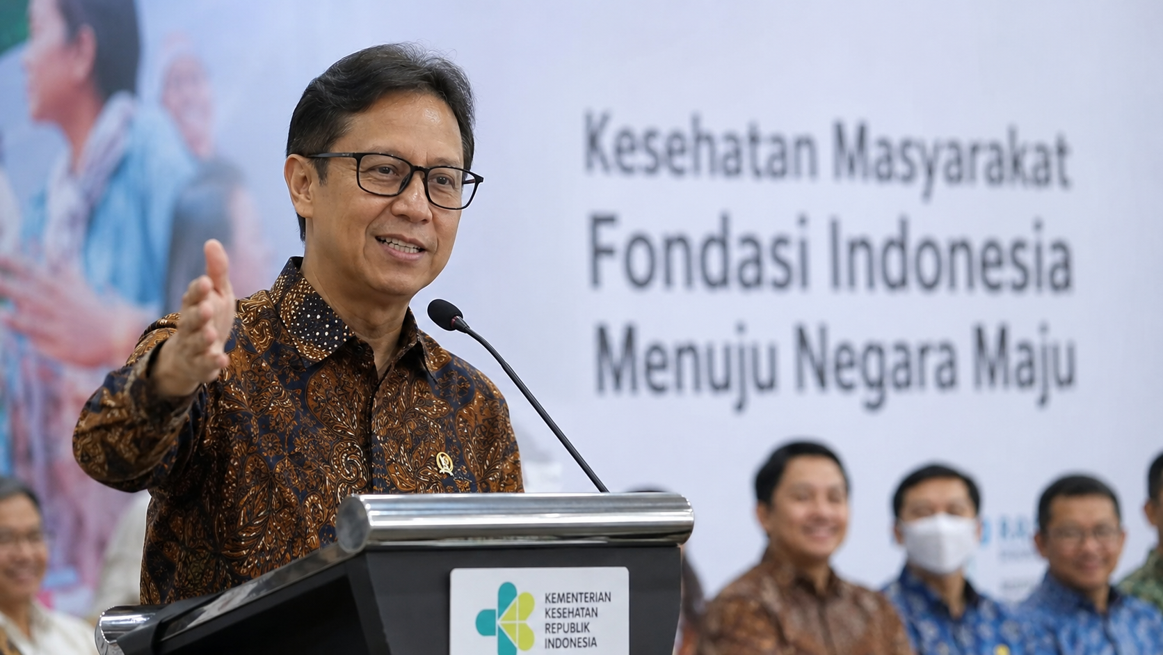 Indonesia Maju Dimulai dari Rakyat Sehat, Ini Pesan Penting Menkes