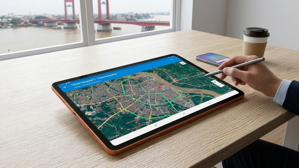 TECNO MEGAPAD 2, Tablet 11 Inci dengan Helio G100 Ultimate