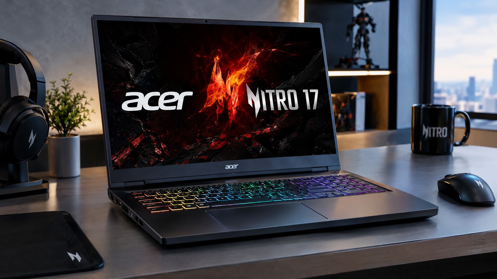 Acer Nitro 17 Resmi Jadi Laptop Gaming Layar Besar, Ini Spesifikasi dan Harganya