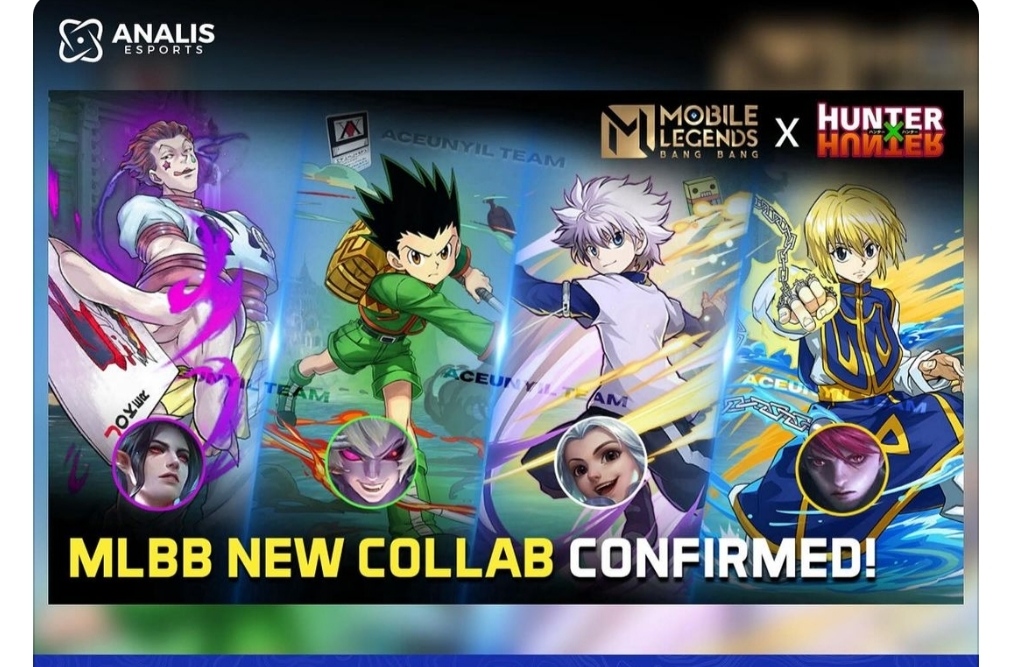 Mobile Legends akan Rilis Skin Kolaborasi dengan Hunter X Hunter, Pecinta Anime Pasti Senang Banget!