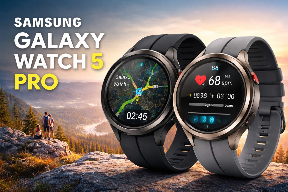 Samsung Galaxy Watch 5 Pro: Smartwatch Tangguh dengan Baterai Tahan Lama