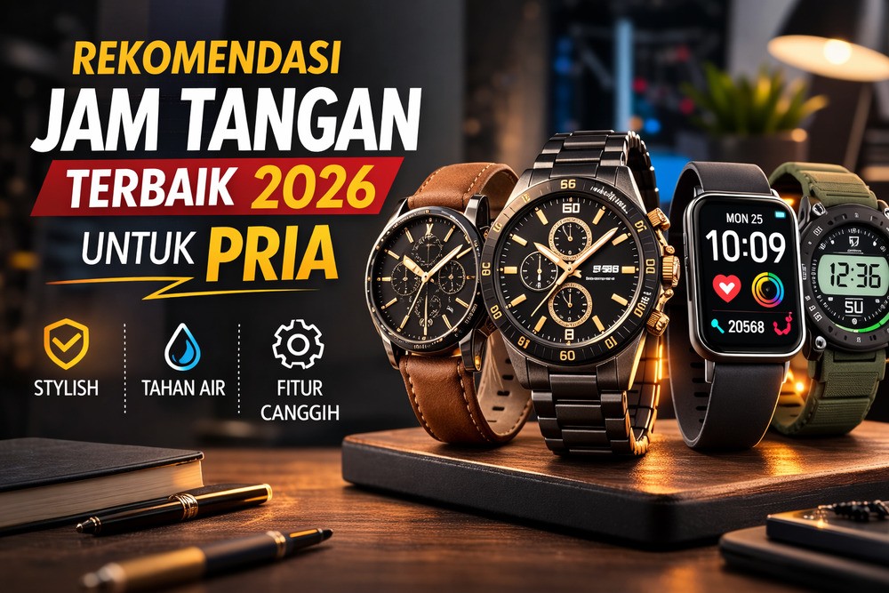 Jam Tangan Pria Terbaik 2026: Elegan, Sporty, dan Canggih