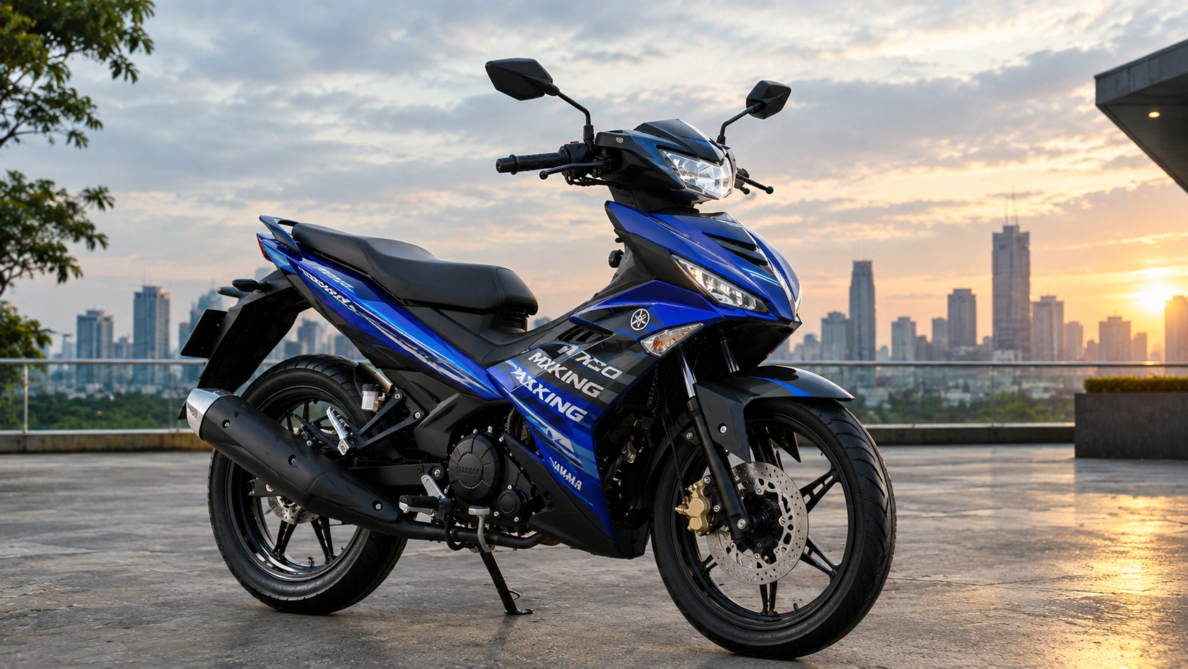 Yamaha MX King 150 V2, Perpaduan Desain Agresif dan Mesin 150 Cc