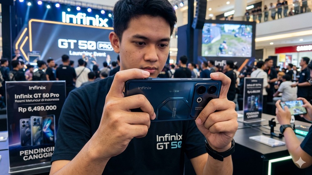 Infinix GT 50 Pro Rilis: HP Gaming 