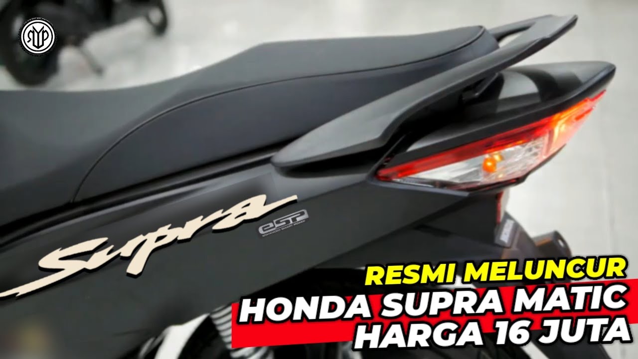 Sporty dan Irit Bahan Bakar, Intip Spesifikasi Honda Supra Matic 125cc, Harganya Cuma Segini!