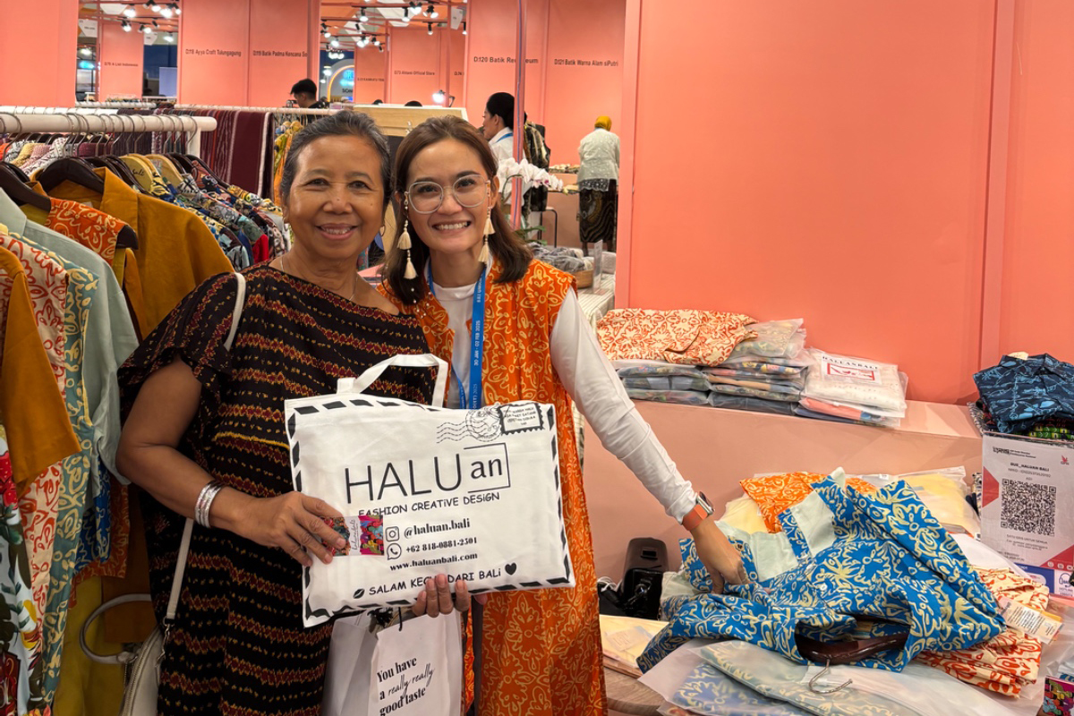 Lewat Pameran BRI, Pengusaha Muda Asal Bali Pasarkan Fashion dengan Sentuhan Digital