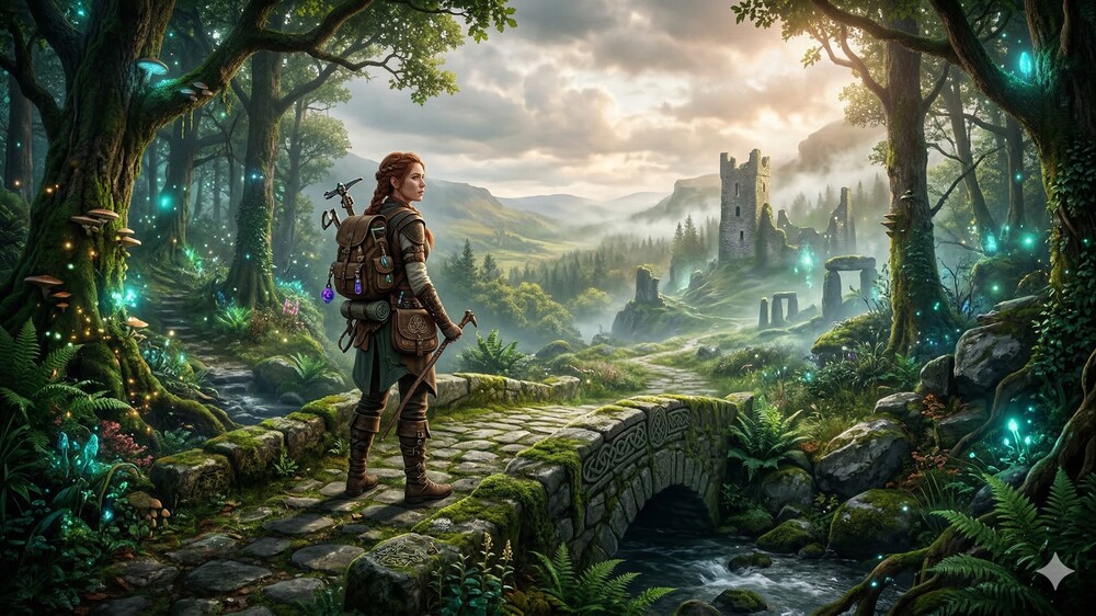 Pesona Mistis Celtic: Forge of the Fae Siap Manjakan Mata Pecinta JRPG.