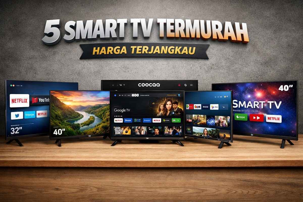 5 Smart TV Termurah di Indonesia, Harga di Bawah 2,5 Juta, Buruan Cek!