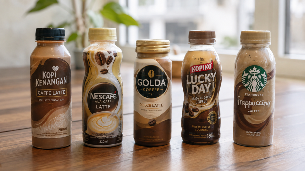 Butuh Teman Saat Beraktivitas? Ini 5 Kopi Botol yang Layak Dicoba