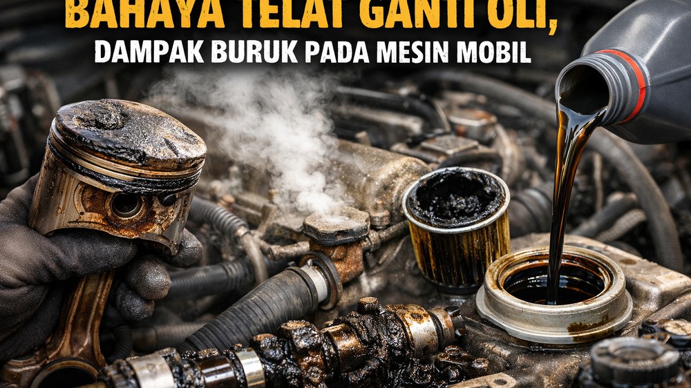 Jangan Sepelekan! Ini Dampak Telat Ganti Oli pada Performa Mobil