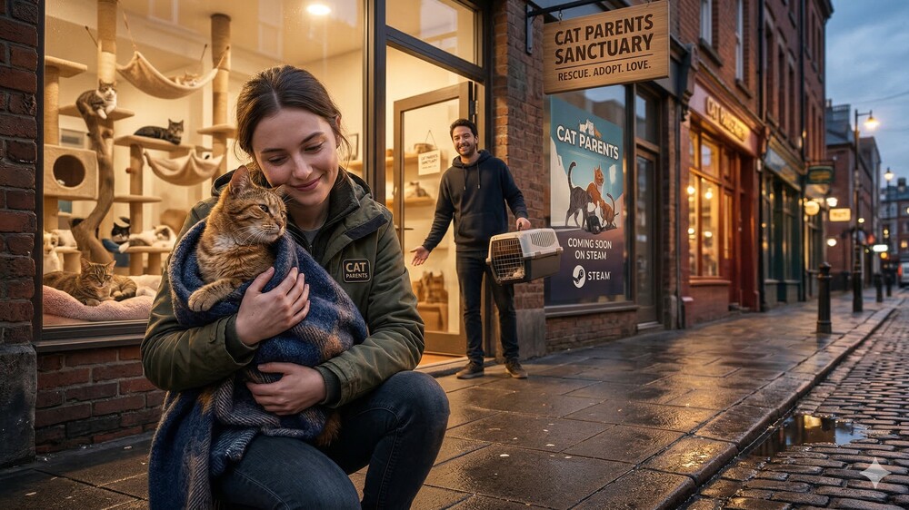 Pecinta Kucing Merapat! Game Co-op Cat Parents Akan Hadir di Steam