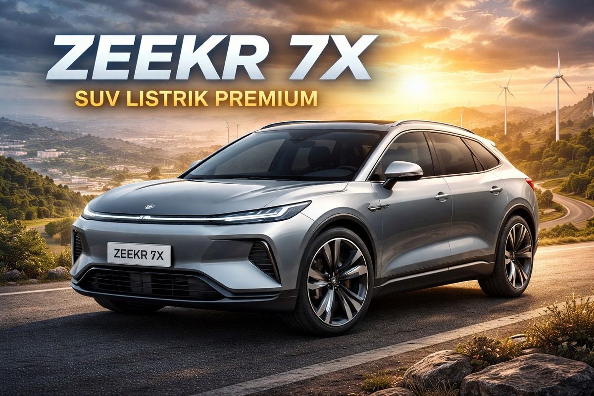 Zeekr 7X Siap Melaju: Mobil Listrik dengan Desain Mewah dan Modular