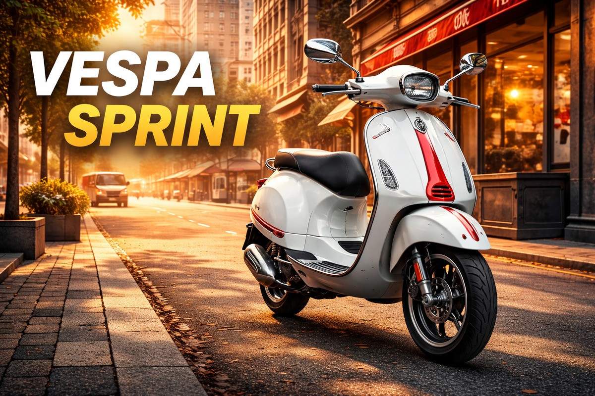 Vespa Sprint Makin Digemari Anak Muda, Skuter Premium dengan Gaya Ikonik