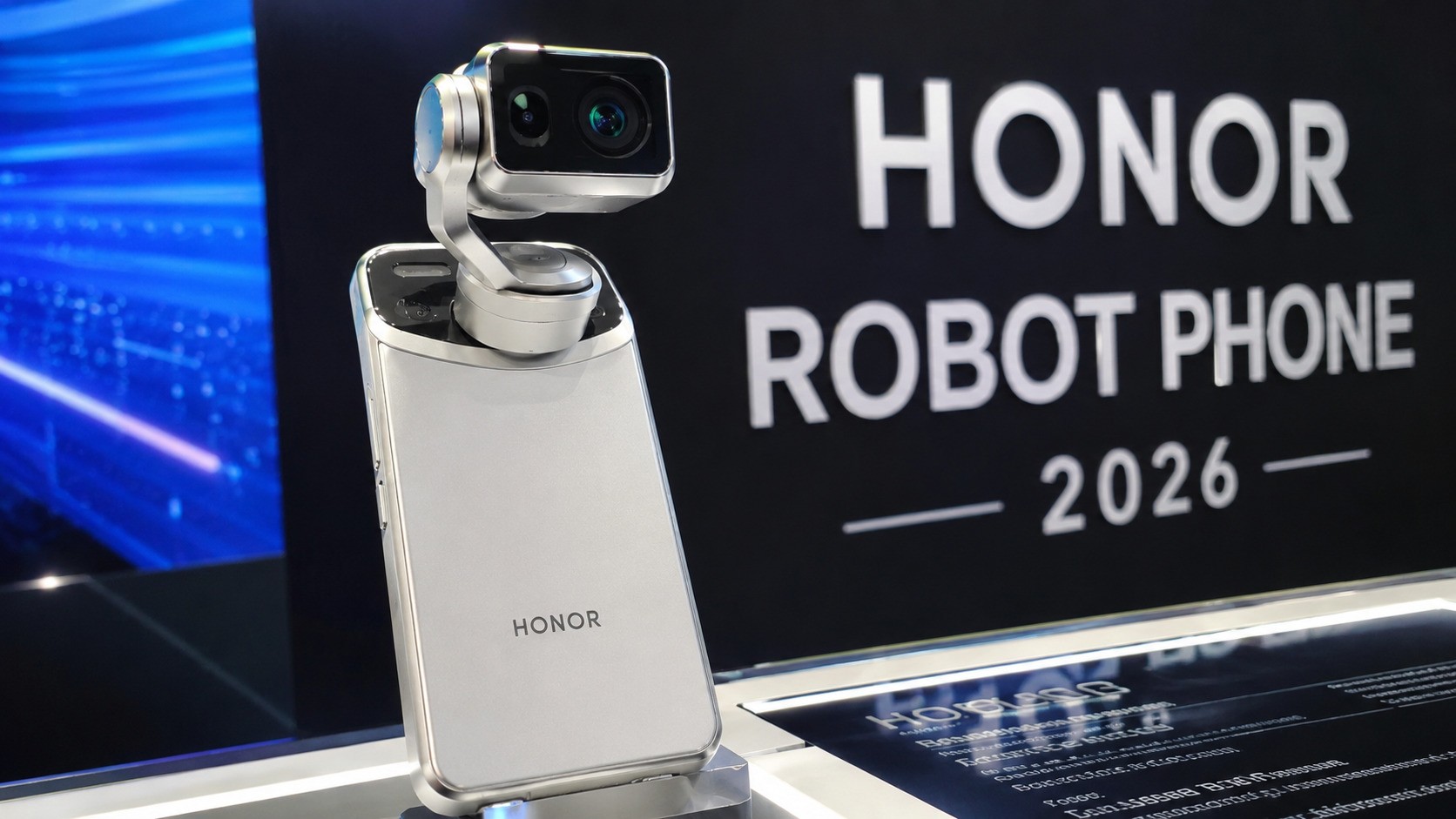 Smartphone Masa Depan HONOR Robot Phone Bawa Kamera Gimbal Canggih