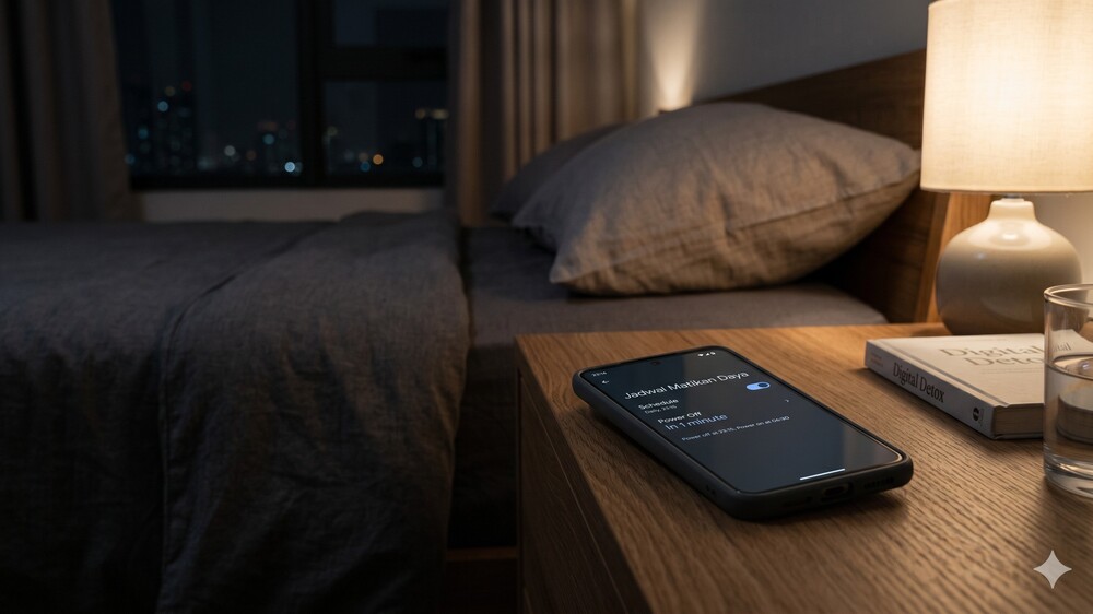 Hidup Lebih Sehat dengan Smartphone yang Tahu Kapan Harus Berhenti.