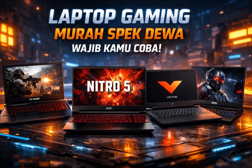 Laptop Gaming Murah Terbaik 2026 dengan Spek Tinggi