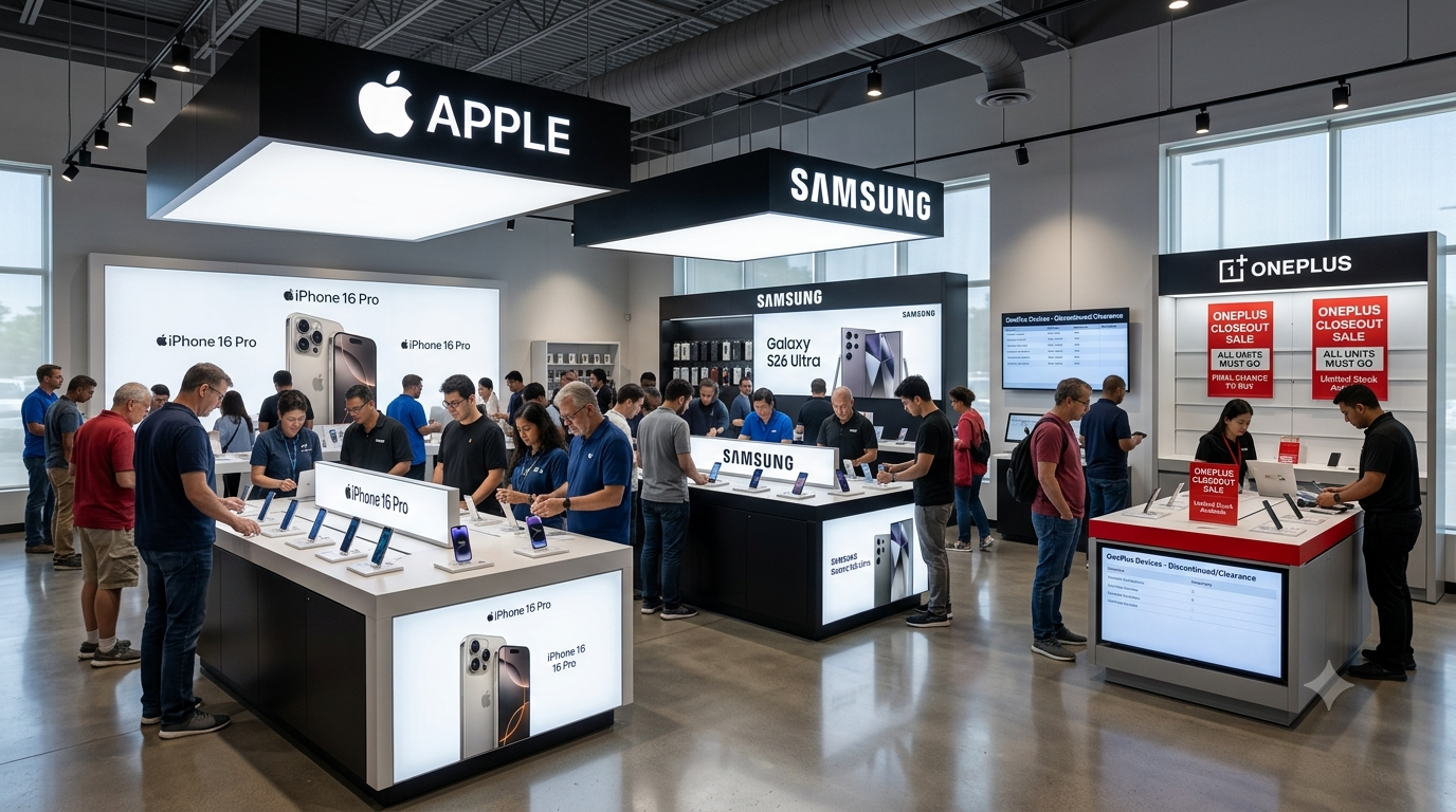 OnePlus Angkat Koper dari AS, Karpet Merah Terbentang untuk Samsung dan Apple! 
