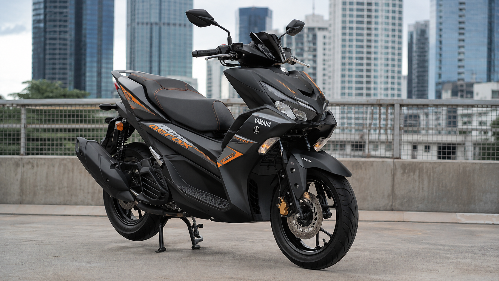 Yamaha Aerox Alpha Turbo Ultimate Punya Mesin 155 cc dan Fitur Premium