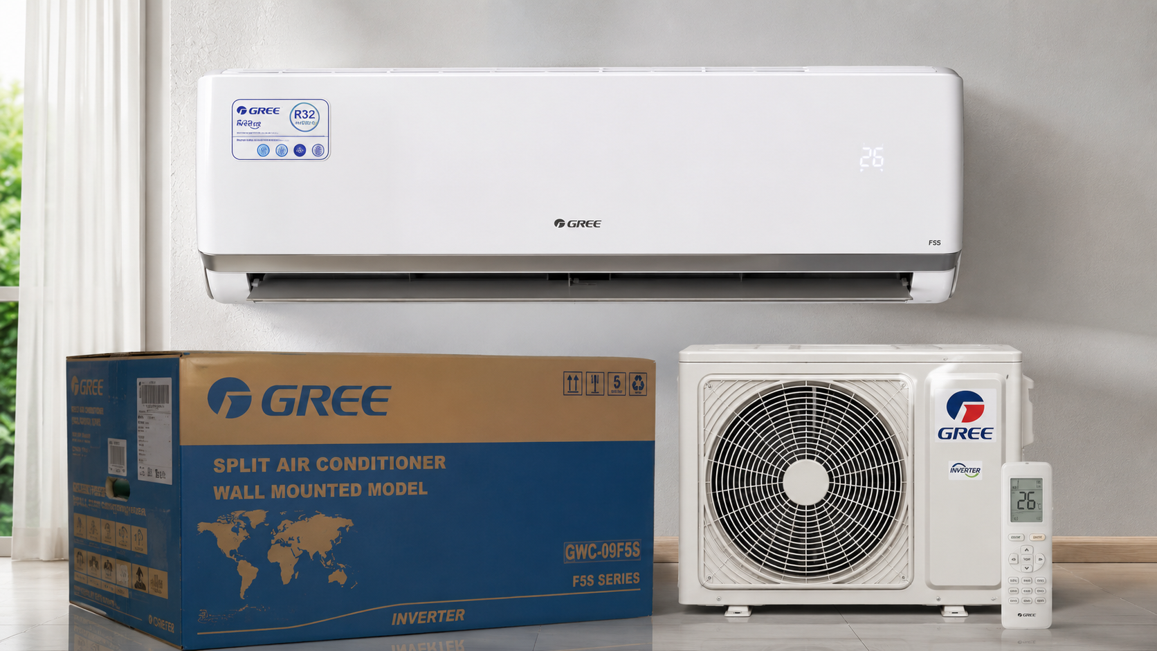 Gree F5S Inverter Tawarkan Pendinginan Cepat dan Mode Hemat Listrik