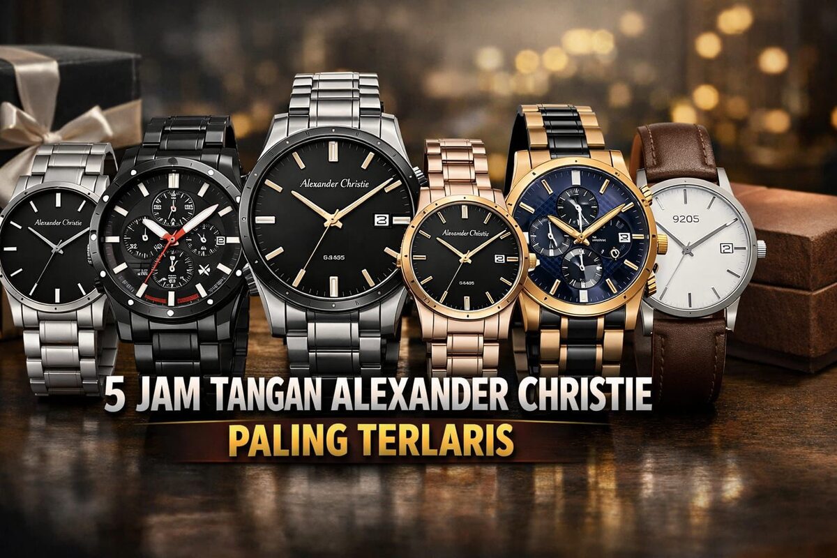 5 Jam Alexandre Christie Ini Paling Laris di Indonesia, Nomor 4 Incaran Para Bucin
