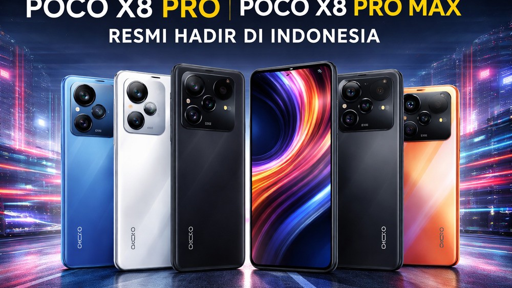 Gebrakan Baru POCO! X8 Pro dan X8 Pro Max Resmi Di Indonesia Apakah Layak Dibeli?