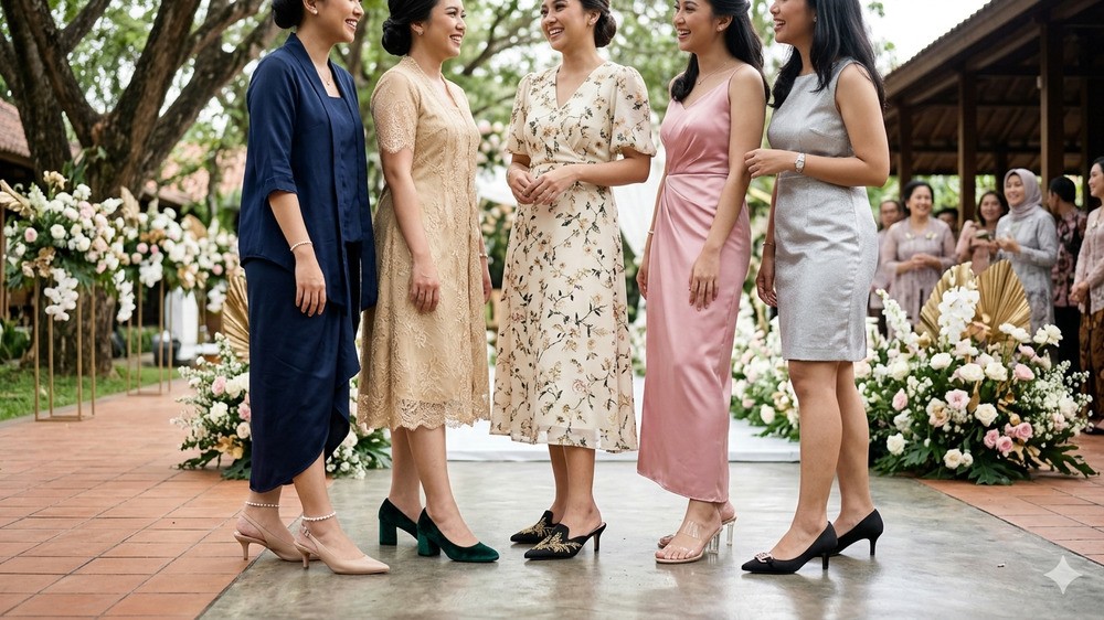 Bye-Bye Pegal! Rahasia Tampil Mewah dengan Heels Rendah di Pesta.