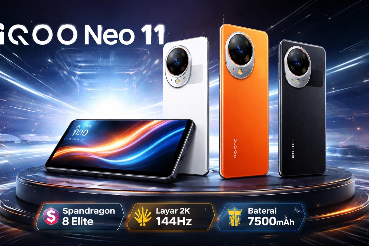 Performa Ngebut! Ini Spesifikasi Lengkap iQOO Neo 11