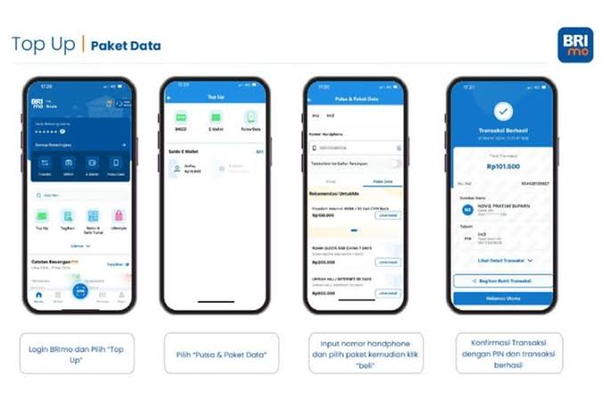 BRImo Permudah Transaksi Digital, Beli Kuota Tanpa Ribet